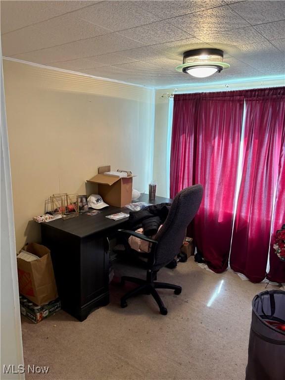 view of office space