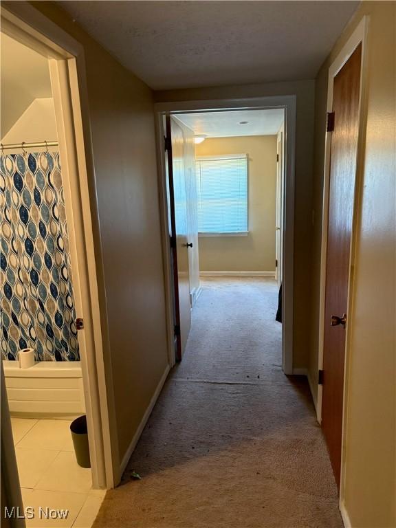 4218 Eastway Rd, South Euclid, OH 44121 - corridor featuring carpet flooring and baseboards