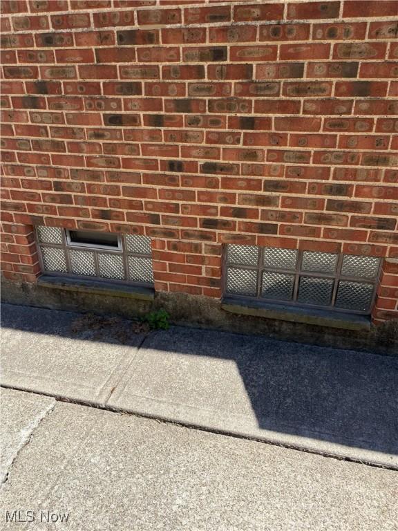 details with brick siding