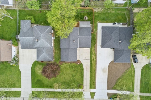 drone / aerial view