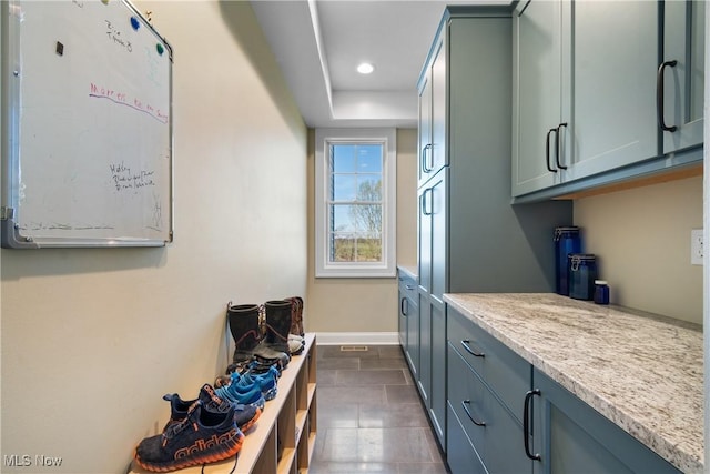 46748 New London Eastern Rd, New London, OH 44851 - mudroom with baseboards and recessed lighting