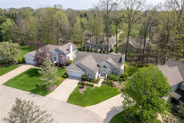 11235 Frederick Ln, Twinsburg, OH 44087 - bird's eye view with a residential view