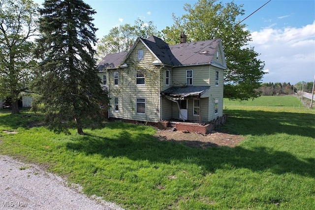8240 Wooster Pike Rd, Seville, OH 44273 - view of front facade featuring a front lawn