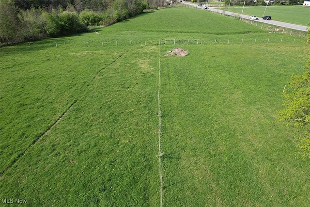 8240 Wooster Pike Rd, Seville, OH 44273 - view of yard with a rural view and fence