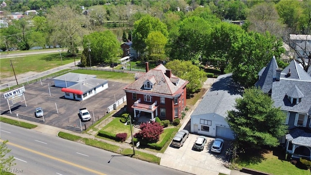aerial view