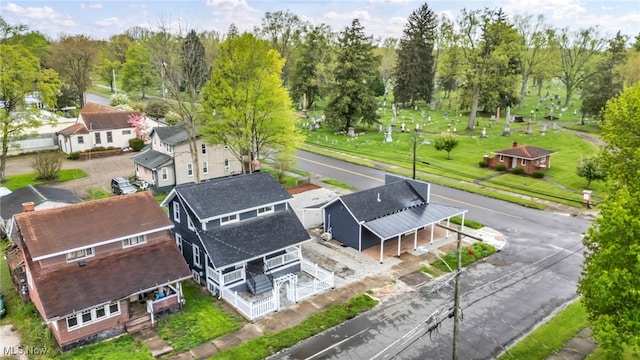 838 N Lincoln Ave, Alliance, OH 44601 - aerial view with a residential view
