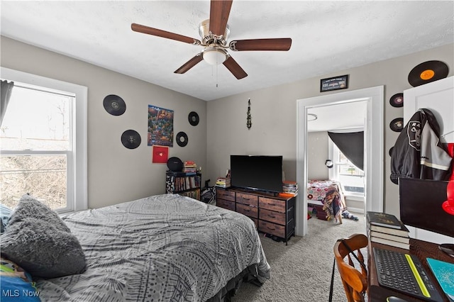 1335 W Blvd, Cleveland, OH 44102 - bedroom featuring ceiling fan and carpet