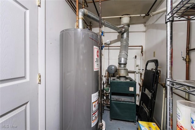7377 Sierra Madre Trl, Boardman, OH 44512 - utility room featuring water heater