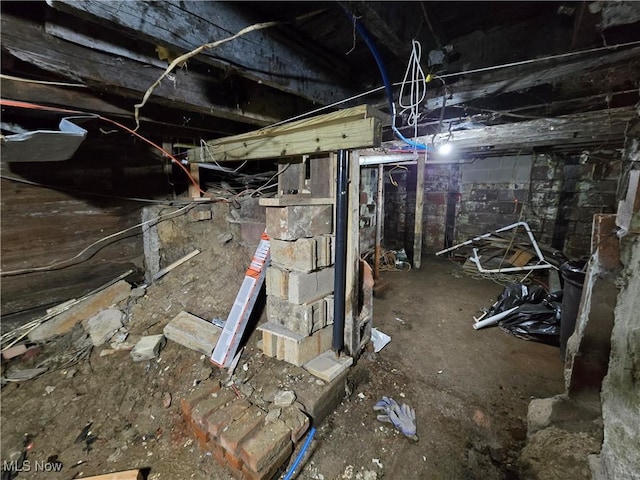 413 Henry St, Mansfield, OH 44907 - view of unfinished below grade area