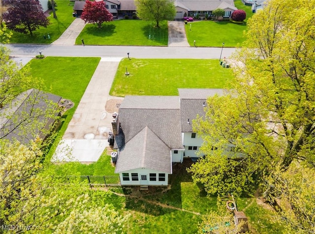 8459 Four Seasons Trl, Poland, OH 44514 - birds eye view of property with a residential view