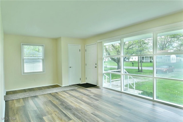 5071 Copeland Ave NW, Warren, OH 44483 - spare room with wood finished floors