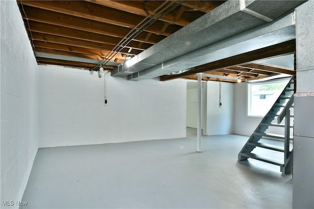 5071 Copeland Ave NW, Warren, OH 44483 - basement with stairs