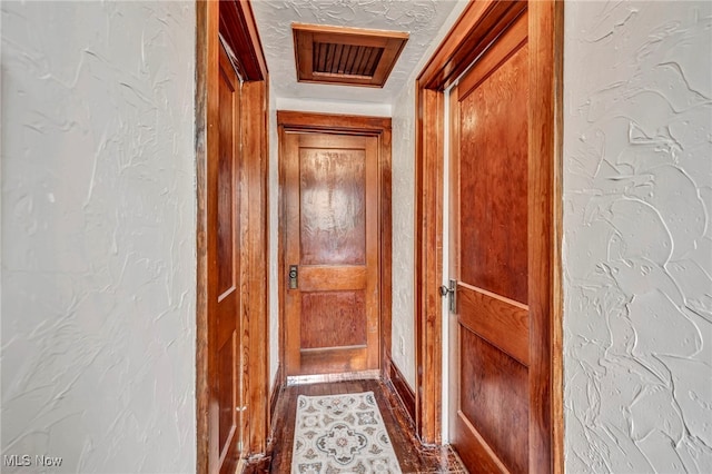 hallway with visible vents