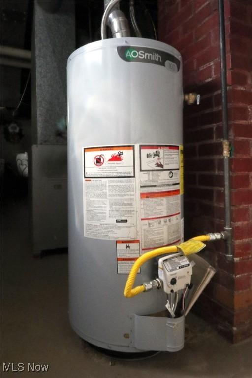 utilities with gas water heater