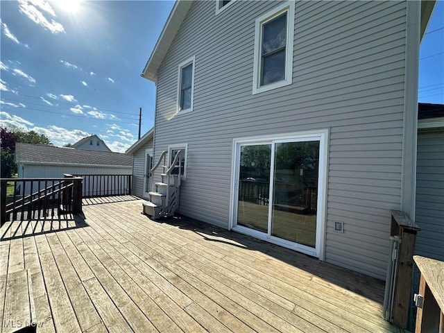 1905 Pine St SE, East Sparta, OH 44626 - view of wooden deck