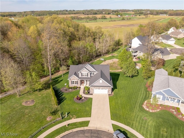 drone / aerial view