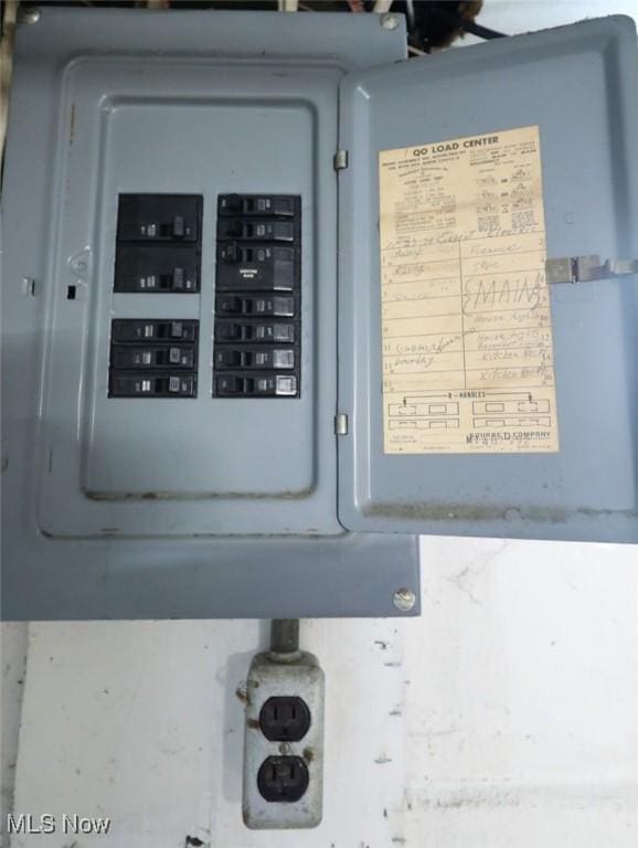 utilities with electric panel