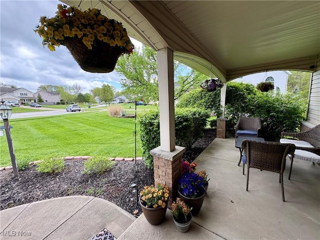 view of patio