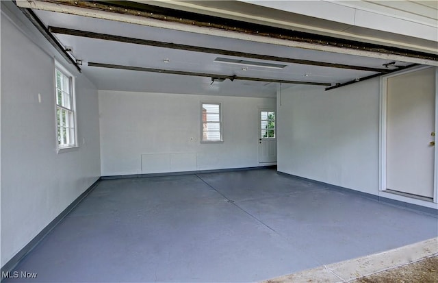 4840 W 228th St, Fairview Park, OH 44126 - garage featuring baseboards