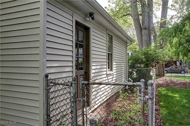 4840 W 228th St, Fairview Park, OH 44126 - view of home's exterior with a gate