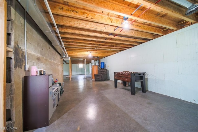 4661 Sugar Grove Rd, Cambridge, OH 43725 - view of unfinished below grade area