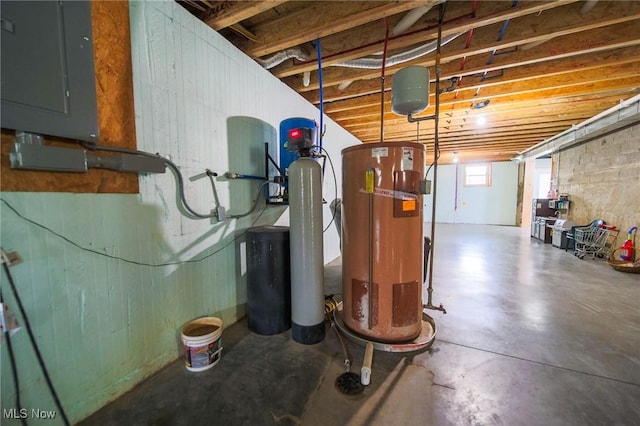 4661 Sugar Grove Rd, Cambridge, OH 43725 - utilities with electric panel and water heater