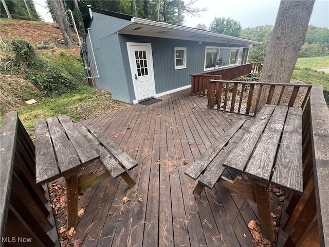 37080 Penrose Ln, Cadiz, OH 43907 - view of wooden terrace