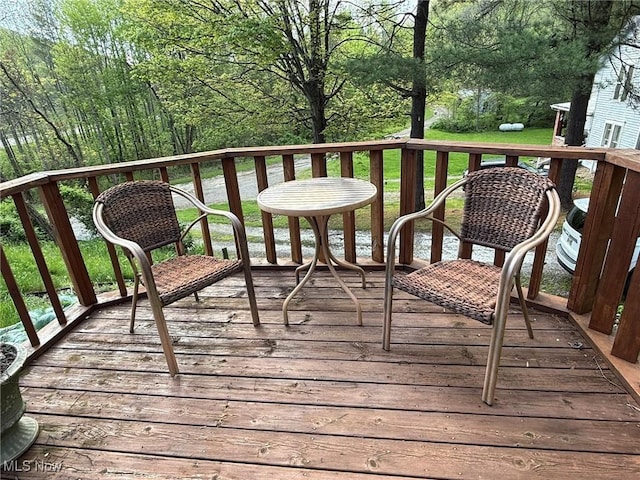 37080 Penrose Ln, Cadiz, OH 43907 - view of wooden terrace