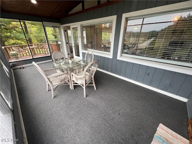 37080 Penrose Ln, Cadiz, OH 43907 - sunroom with french doors