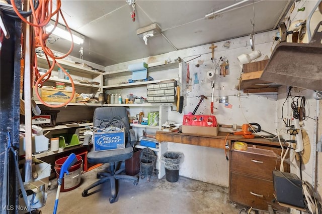 view of storage