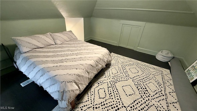 bedroom featuring baseboards