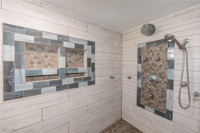 3019 Clague Rd, North Olmsted, OH 44070 - bathroom with a tile shower