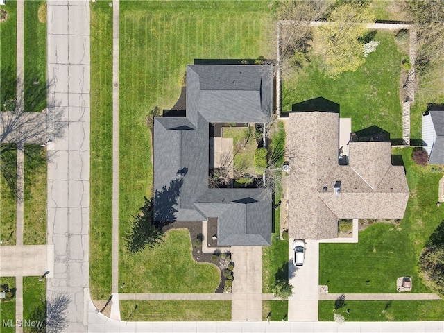 10836 Watercress Rd, Strongsville, OH 44149 - drone / aerial view