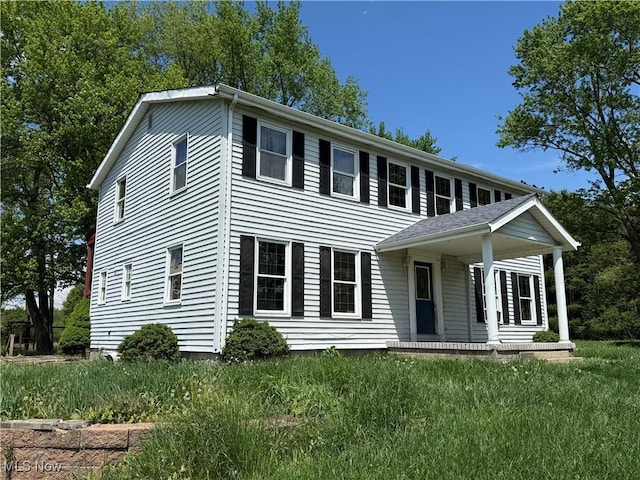 2320 Leetonia Rd, Leetonia, OH 44431 - colonial inspired home with covered porch