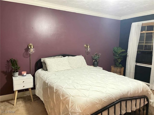 2320 Leetonia Rd, Leetonia, OH 44431 - carpeted bedroom featuring ornamental molding and baseboards