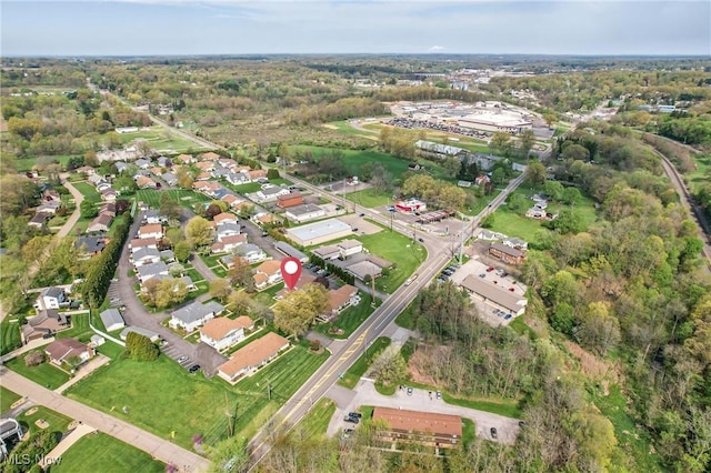 drone / aerial view