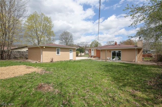 6544 Nancy Dr, North Olmsted, OH 44070 - view of yard featuring a patio and fence