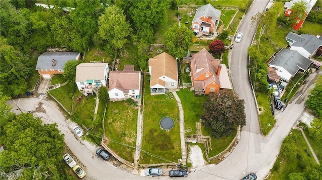 2007 Carson St, Charleston, WV 25302 - drone / aerial view featuring a residential view