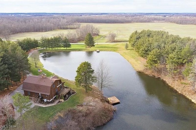 165 Township Rd Unit 1461, Greenwich, OH 44805 - aerial view featuring a water view
