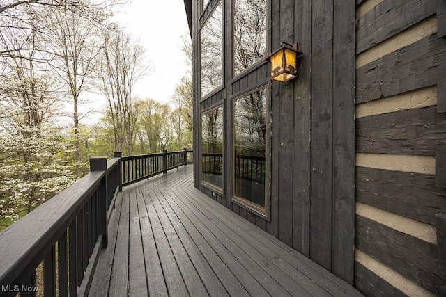 6570 State Route 339, Vincent, OH 45784 - view of wooden terrace