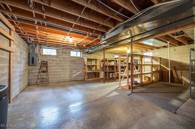 6570 State Route 339, Vincent, OH 45784 - basement with electric panel