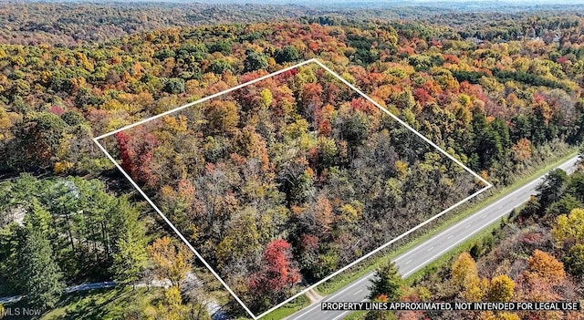 6570 State Route 339, Vincent, OH 45784 - birds eye view of property featuring a wooded view