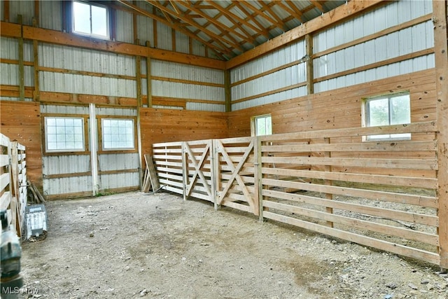 view of stable