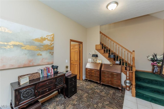 3286 Marks Rd, Medina, OH 44256 - carpeted entrance foyer featuring stairs