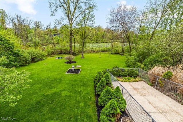 view of yard