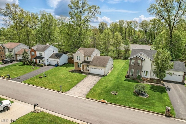 4815 Shadow Oak Dr, Austintown, OH 44515 - aerial view of residential area