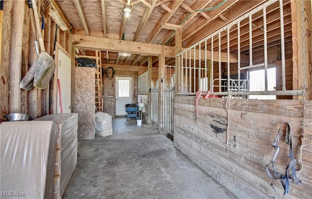 view of stable
