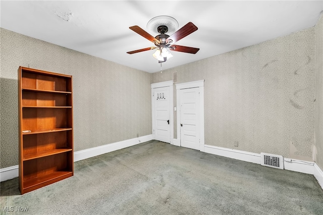 26561 Butternut Ridge Rd, North Olmsted, OH 44070 - carpeted spare room with ceiling fan and baseboards