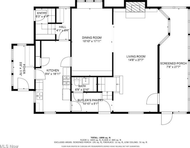 26561 Butternut Ridge Rd, North Olmsted, OH 44070 - room layout