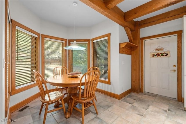 70 Northlake Ct, Vincent, OH 45784 - dining area with baseboards